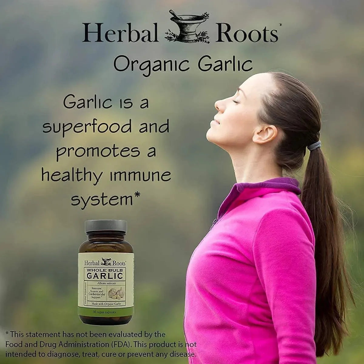 HERBAL ROOTS - Herbal Roots Whole Bulb Garlic 600Mg. 60 Capsulas - The Red Vitamin MX - Suplementos Alimenticios - {{ shop.shopifyCountryName }}