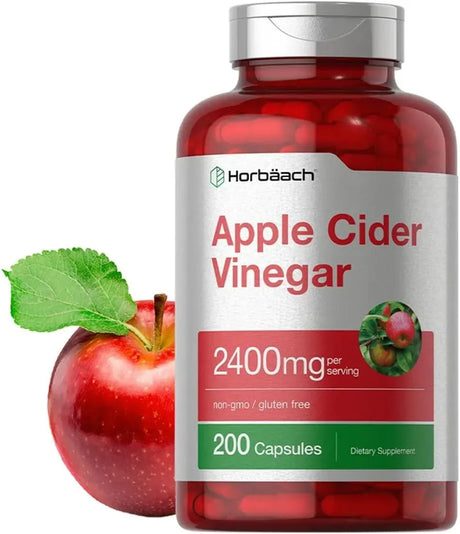 HORBAACH - Horbaach Apple Cider Vinegar 2400Mg. 200 Capsulas - The Red Vitamin MX - Suplementos Alimenticios - {{ shop.shopifyCountryName }}