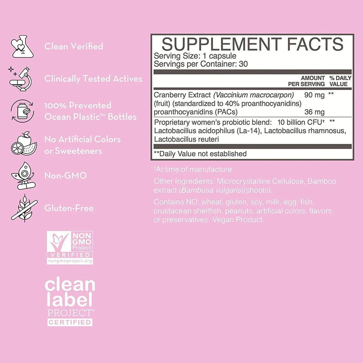 HUM - HUM Private Party Daily Vaginal Probiotic 30 Capsulas - The Red Vitamin MX - Suplementos Alimenticios - {{ shop.shopifyCountryName }}