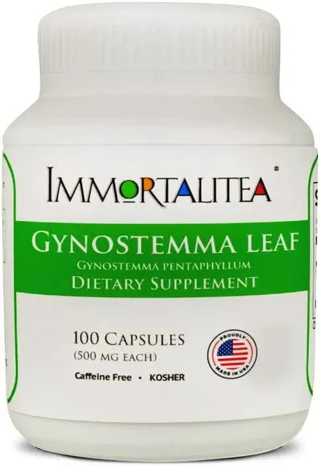 IMMORTALITEA - Immortalitea Jiaogulan Leaf 500Mg. 100 Capsulas - The Red Vitamin MX - Suplementos Alimenticios - {{ shop.shopifyCountryName }}