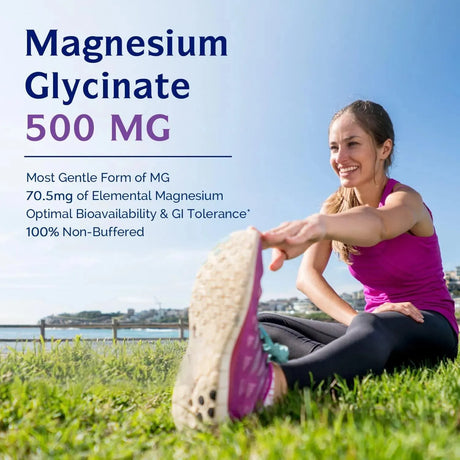 INNATE VITALITY - Innate Vitality Magnesium Glycinate Chelated for Maximum Absorption 500Mg. 120 Capsulas - The Red Vitamin MX - Suplementos Alimenticios - {{ shop.shopifyCountryName }}