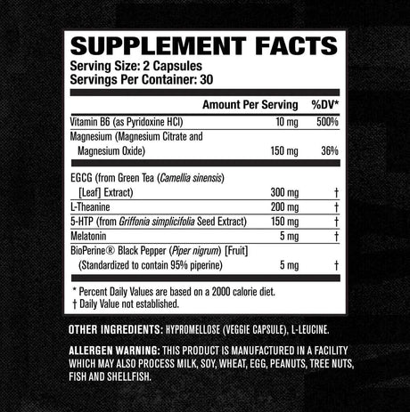 JACKED FACTORY - Jacked Factory Lean PM Night Time Fat Burner 60 Capsulas - The Red Vitamin MX - Suplementos Alimenticios - {{ shop.shopifyCountryName }}