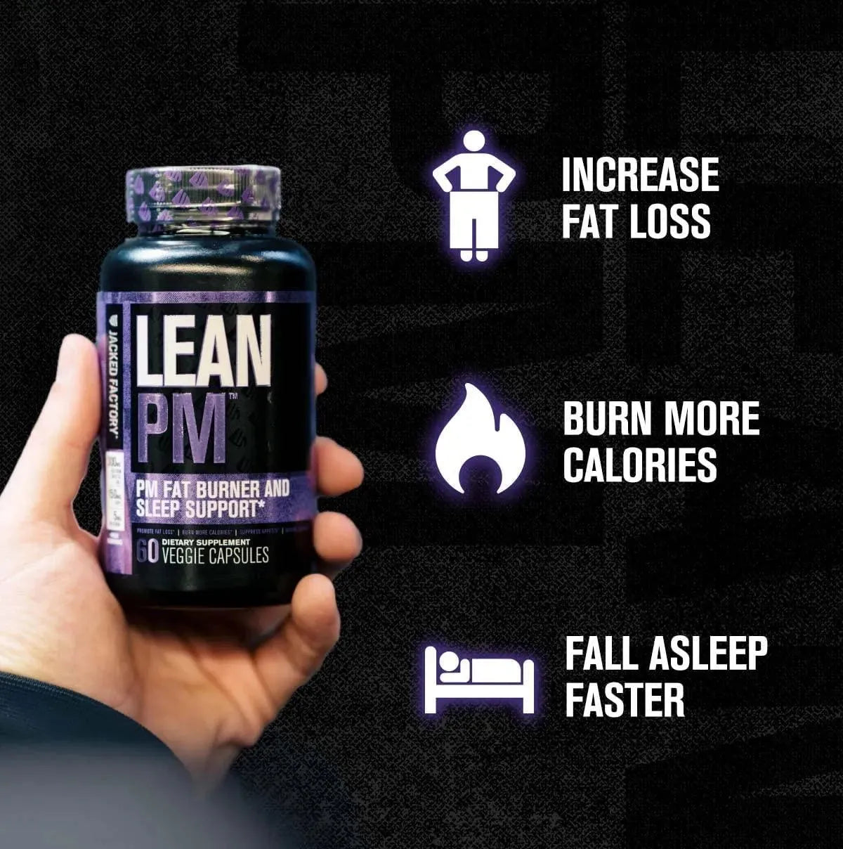 JACKED FACTORY - Jacked Factory Lean PM Night Time Fat Burner 60 Capsulas - The Red Vitamin MX - Suplementos Alimenticios - {{ shop.shopifyCountryName }}