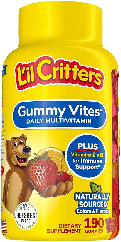 L'IL CRITTERS - L'il Critters Gummy Vites Complete Vitamins 190 Gomitas - The Red Vitamin MX - Suplementos Alimenticios - {{ shop.shopifyCountryName }}