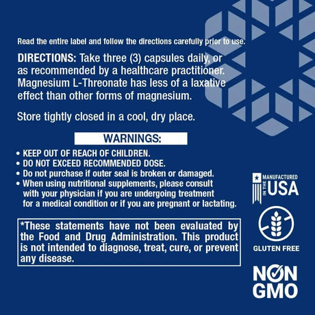 LIFE EXTENSION - Life Extension Neuro-Mag Magnesium L-Threonate 90 Capsulas - The Red Vitamin MX - Suplementos Alimenticios - {{ shop.shopifyCountryName }}