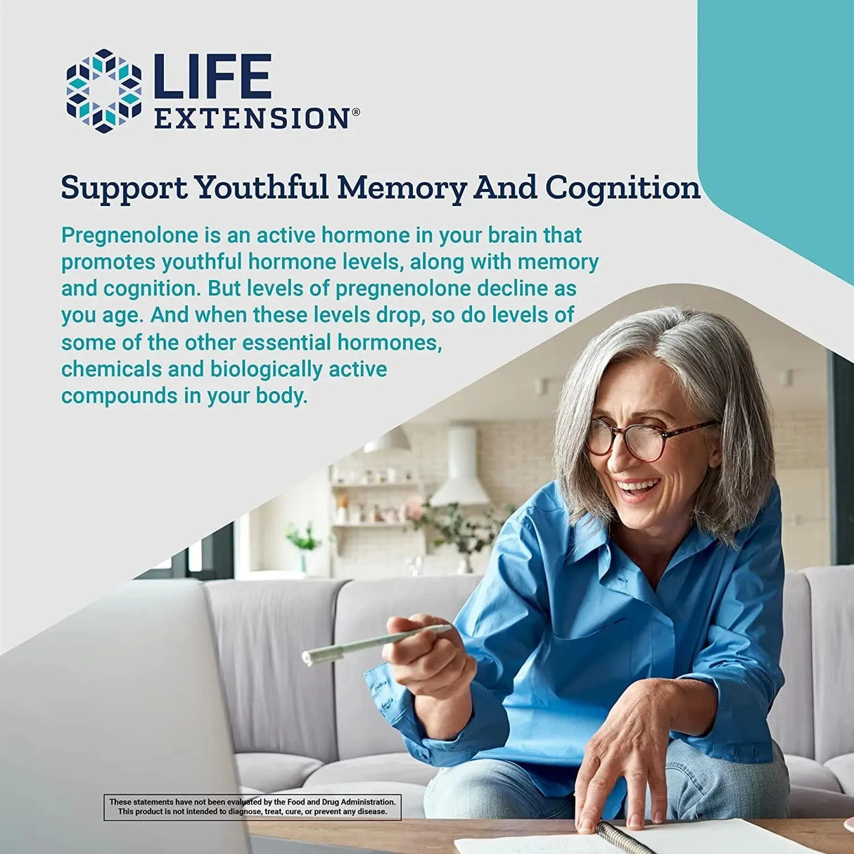 LIFE EXTENSION - Life Extension Pregnenolone 100Mg. 100 Capsulas - The Red Vitamin MX - Suplementos Alimenticios - {{ shop.shopifyCountryName }}