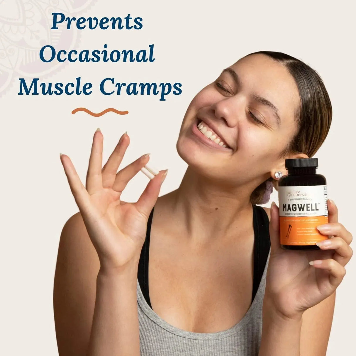 LIVEWELL - Live Conscious Magwell 120 Capsulas - The Red Vitamin MX - Suplementos Alimenticios - {{ shop.shopifyCountryName }}