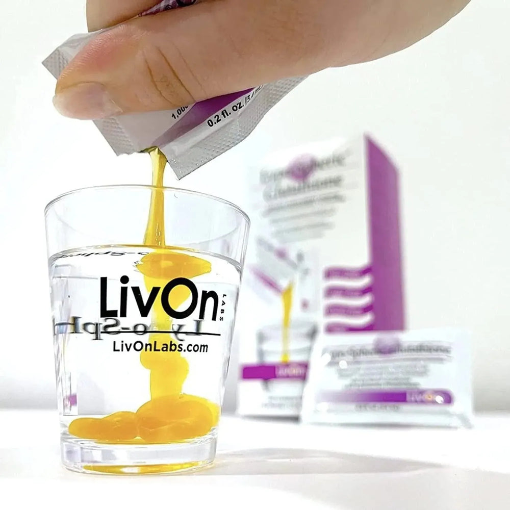 LIVON LABS - LivOn Laboratories Lypo-Spheric Glutathione 450Mg. 30 Paquetes - The Red Vitamin MX - Suplementos Alimenticios - {{ shop.shopifyCountryName }}