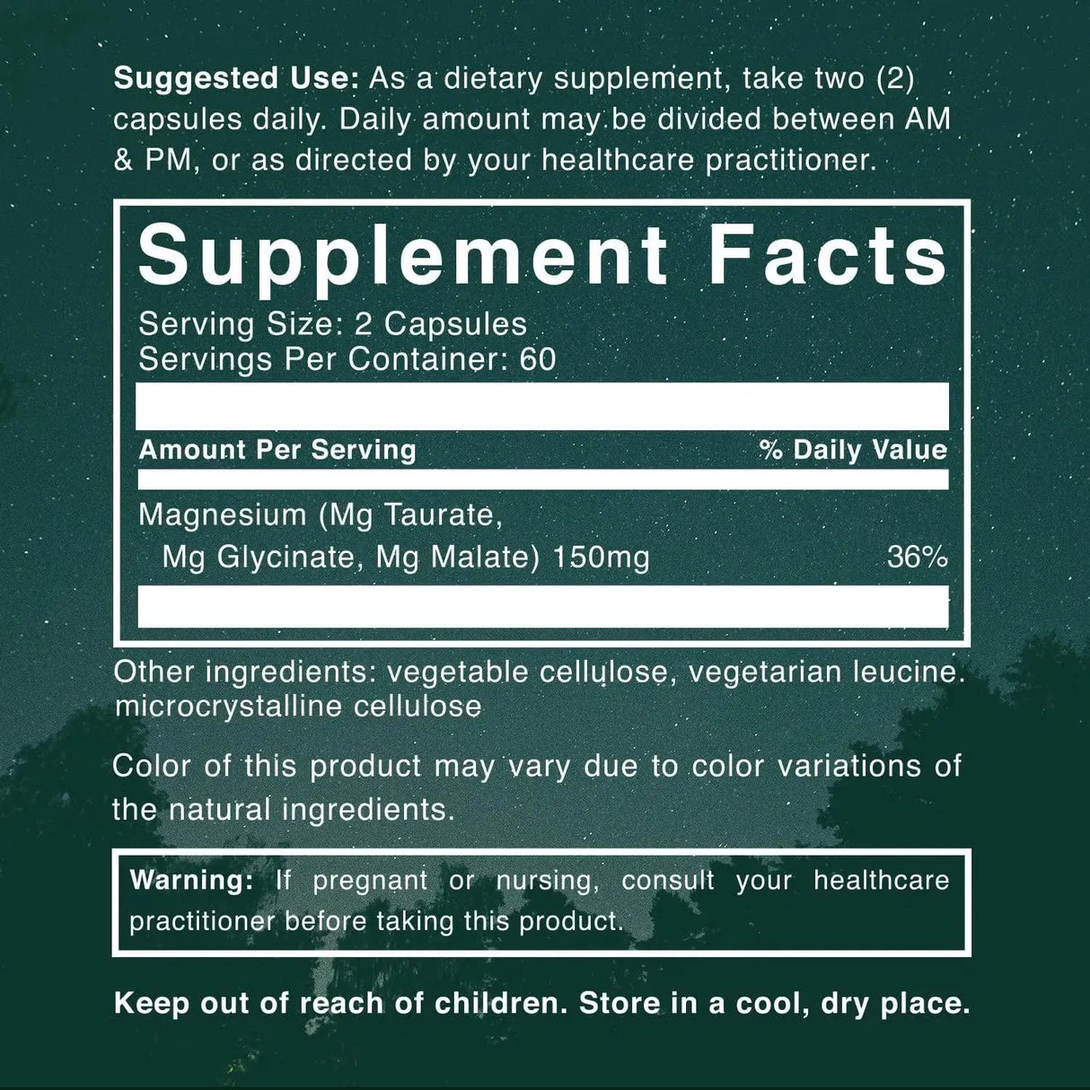 NATURAL RHYTHM - Natural Rhythm Triple Calm Magnesium 150Mg. 120 Capsulas - The Red Vitamin MX - Suplementos Alimenticios - {{ shop.shopifyCountryName }}