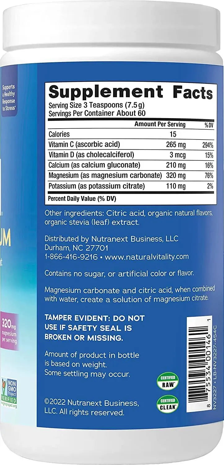NATURAL VITALITY - Natural Vitality Calm The Anti-Stress Drink Plus Calcium 16Oz. - The Red Vitamin MX - Suplementos Alimenticios - {{ shop.shopifyCountryName }}