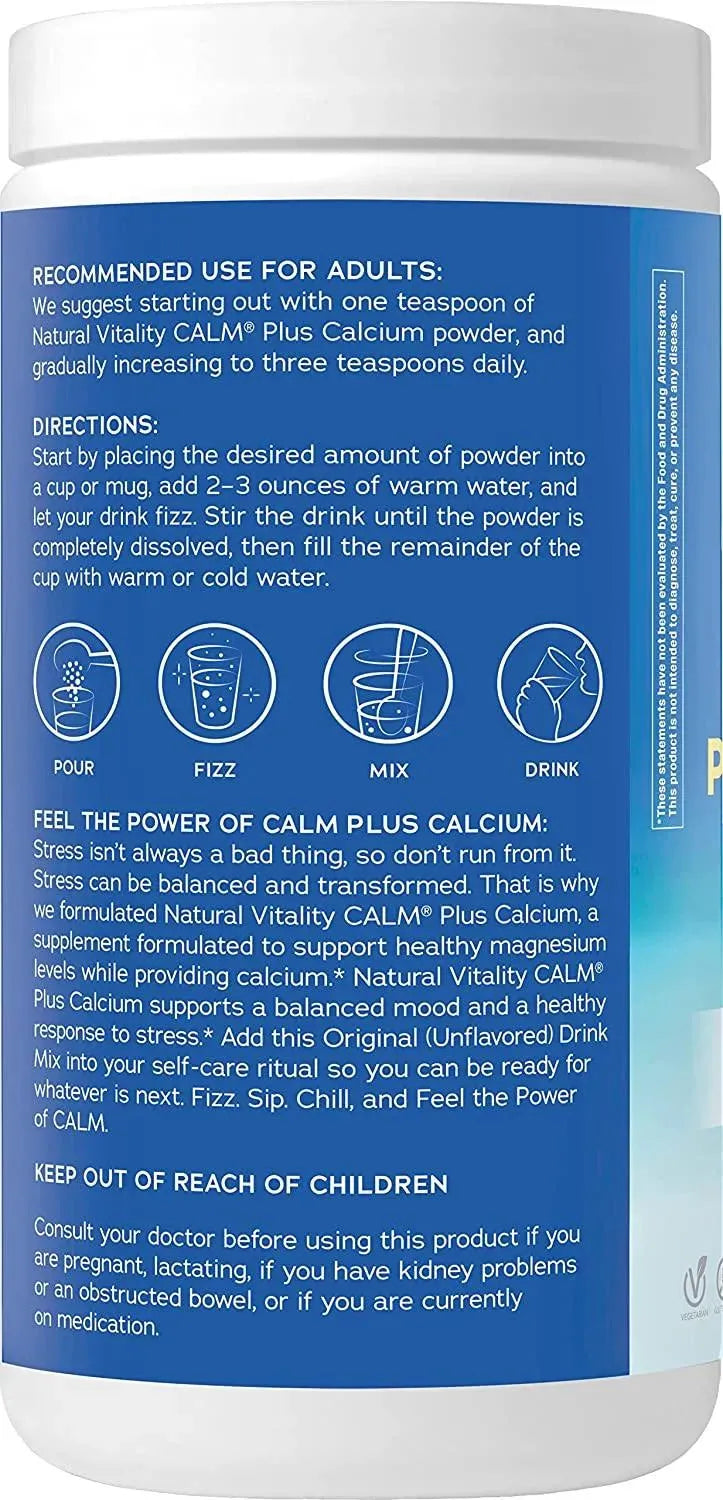 NATURAL VITALITY - Natural Vitality Calm The Anti-Stress Drink Plus Calcium 16Oz. - The Red Vitamin MX - Suplementos Alimenticios - {{ shop.shopifyCountryName }}