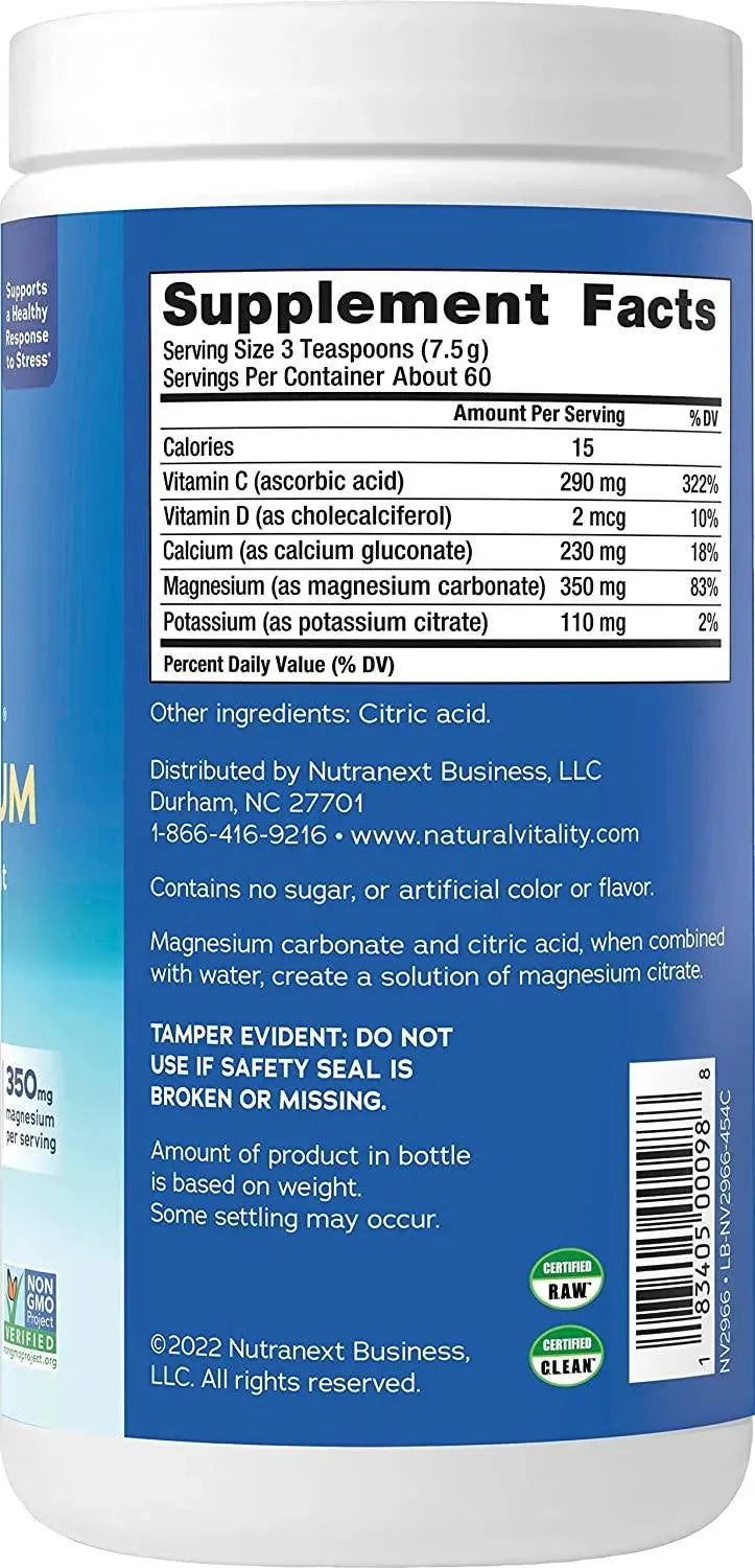 NATURAL VITALITY - Natural Vitality Calm The Anti-Stress Drink Plus Calcium 16Oz. - The Red Vitamin MX - Suplementos Alimenticios - {{ shop.shopifyCountryName }}