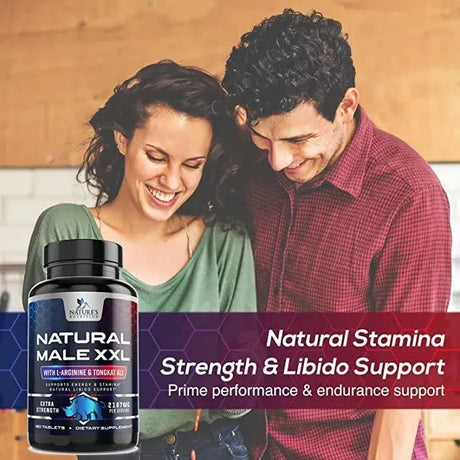 NATURE'S NUTRITION - Nature´s Nutrition Natural Male XXL 180 Tabletas - The Red Vitamin MX - Suplementos Alimenticios - {{ shop.shopifyCountryName }}