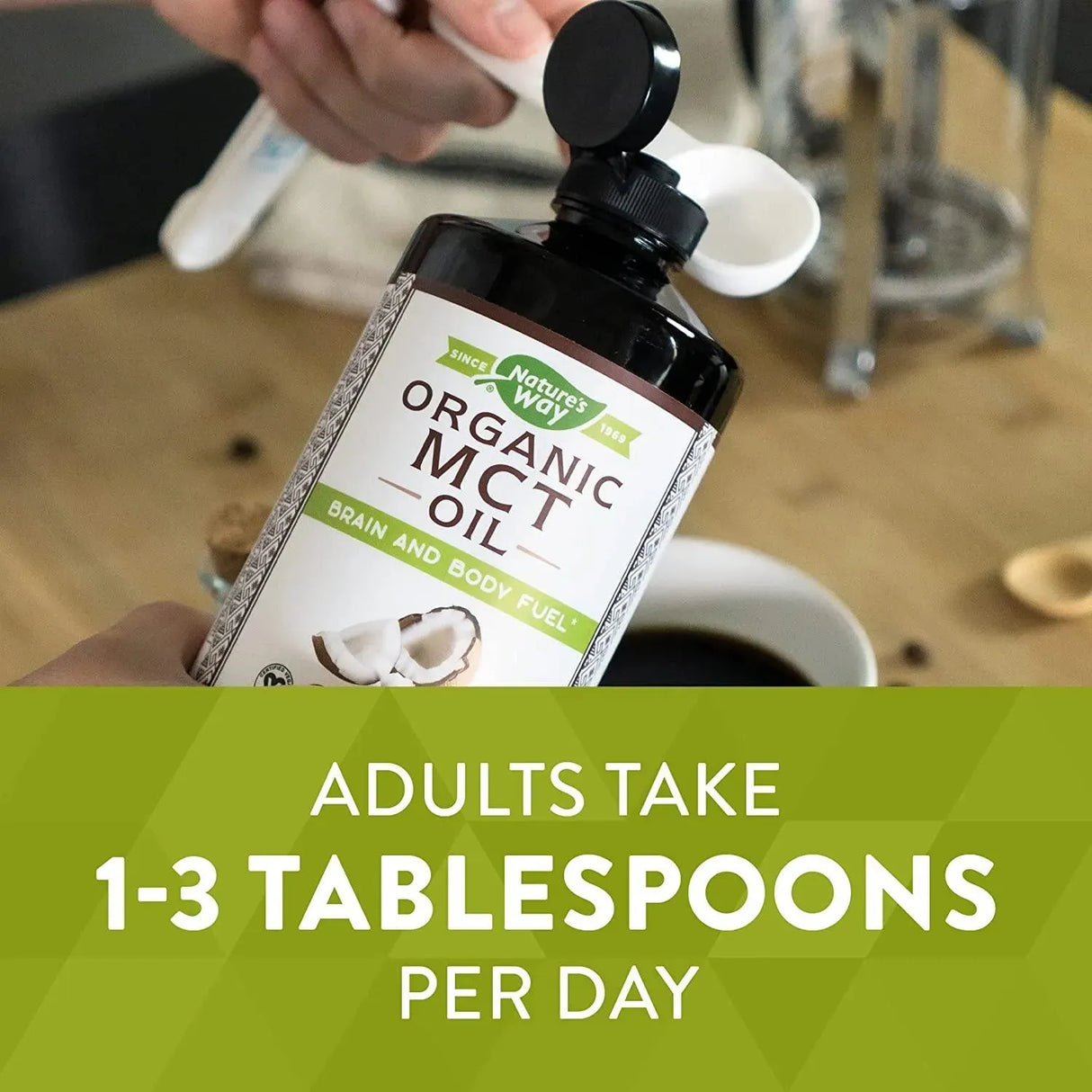 NATURE'S WAY - Nature's Way Organic MCT Oil 887Ml. - The Red Vitamin MX - Suplementos Alimenticios - {{ shop.shopifyCountryName }}