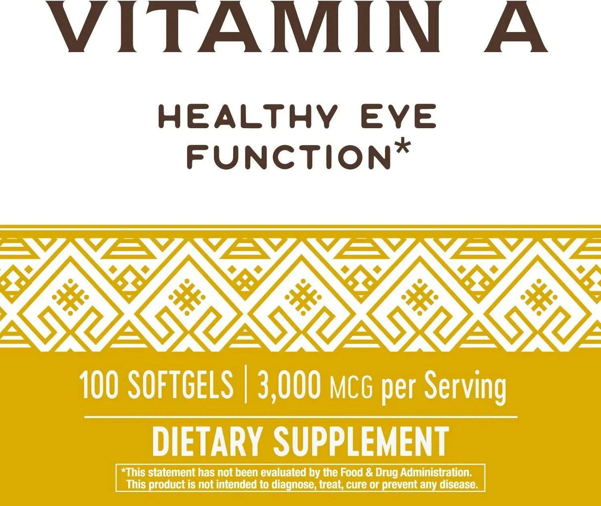NATURE'S WAY - Nature's Way Vitamin A 3000Mcg. 100 Capsulas - The Red Vitamin MX - Suplementos Alimenticios - {{ shop.shopifyCountryName }}