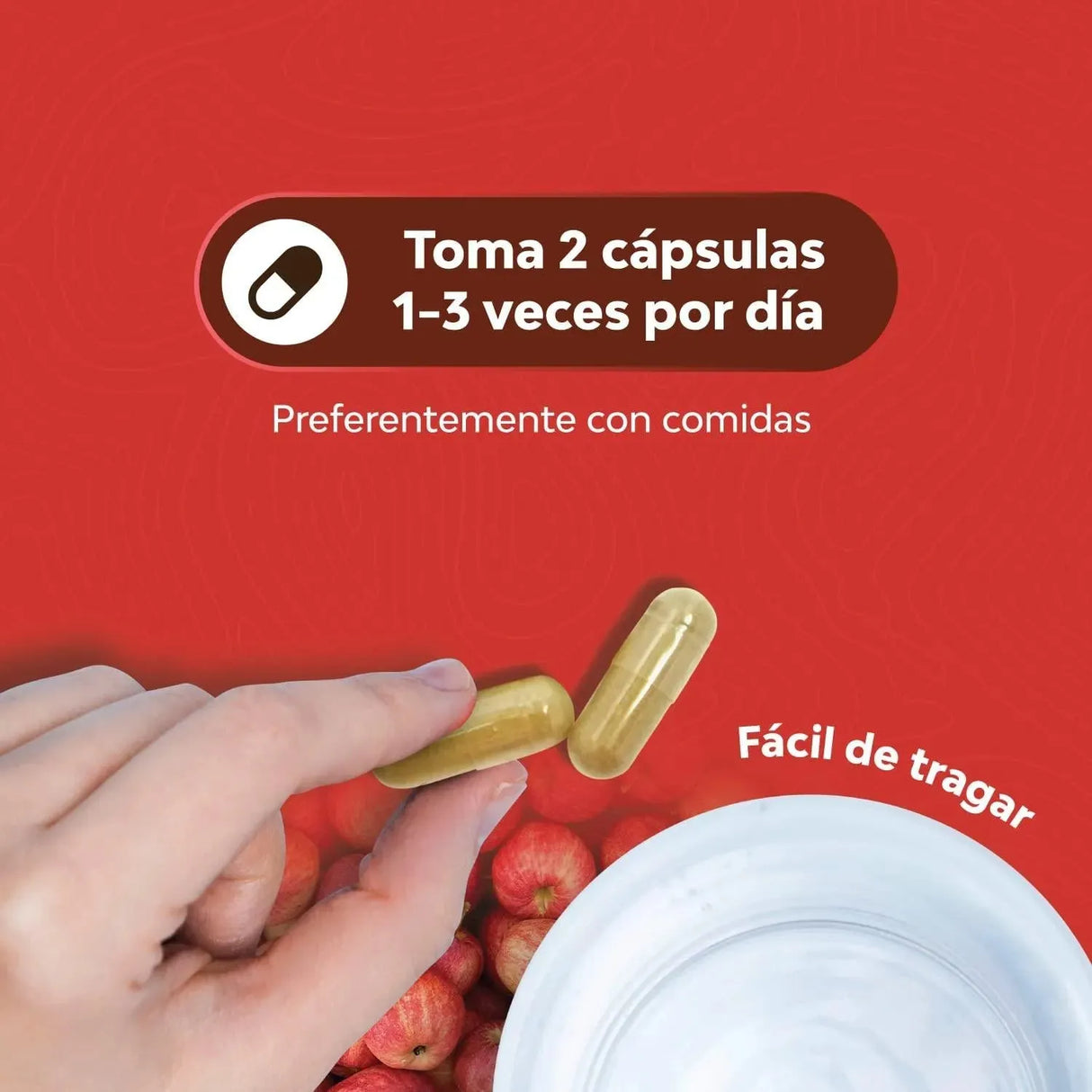 NATURES CRAFT - Natures Craft Apple Cider Vinegar Complex 60 Capsulas - The Red Vitamin MX - Suplementos Alimenticios - {{ shop.shopifyCountryName }}