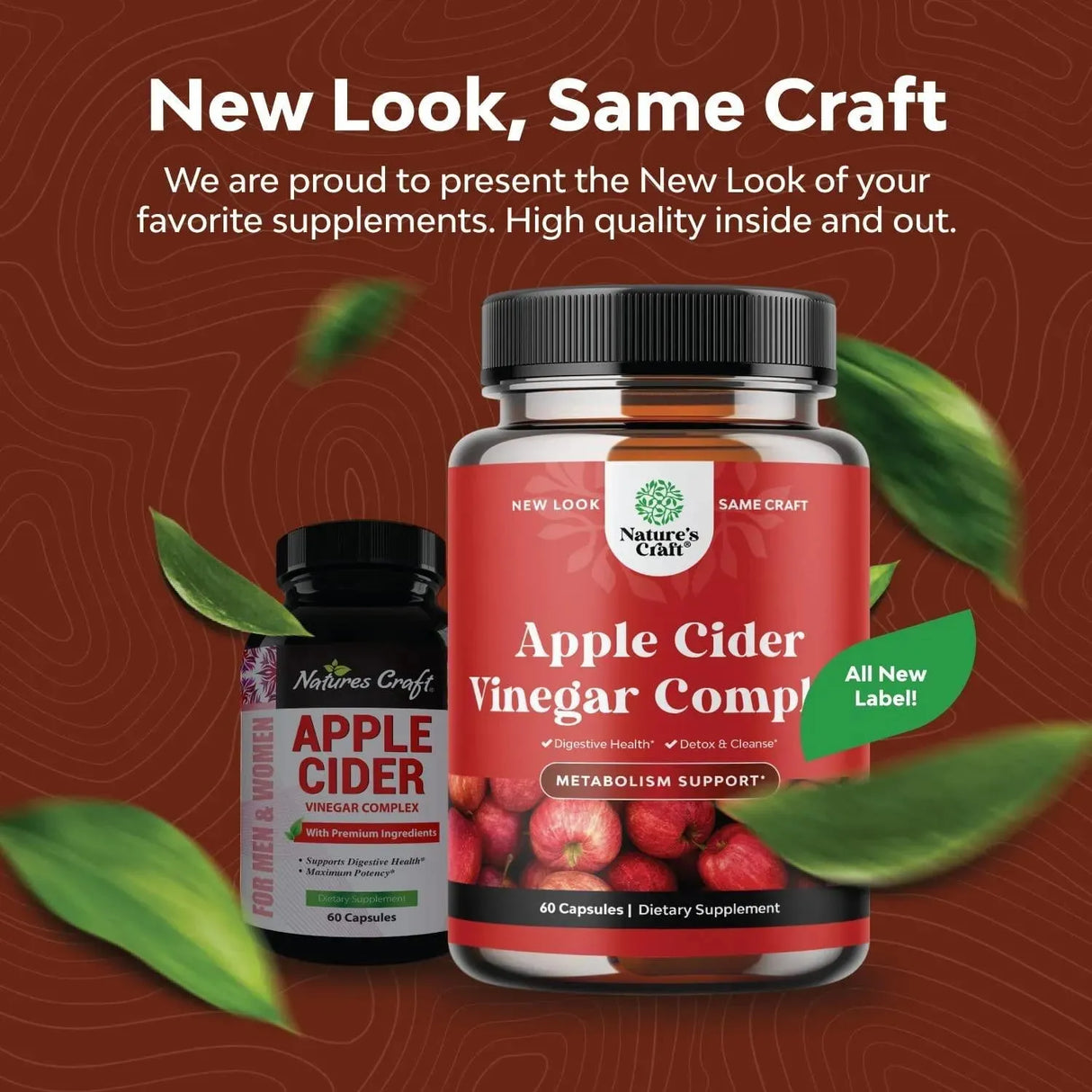 NATURES CRAFT - Natures Craft Apple Cider Vinegar Complex 60 Capsulas - The Red Vitamin MX - Suplementos Alimenticios - {{ shop.shopifyCountryName }}