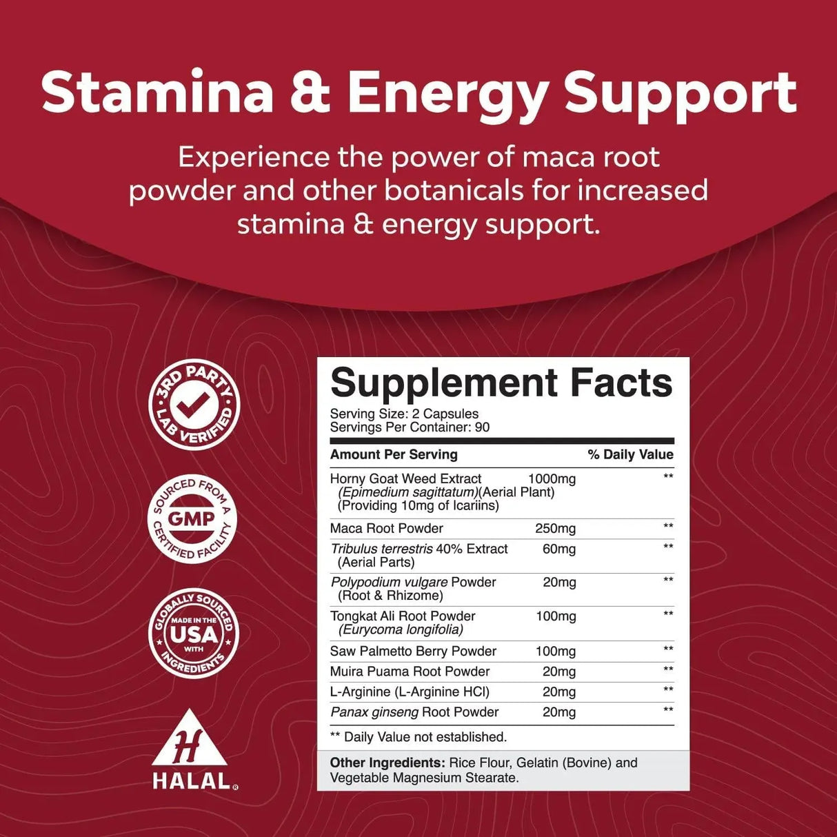 NATURES CRAFT - Natures Craft Horny Goat Weed Advanced Complex 1000Mg. 90 Capsulas - The Red Vitamin MX - Suplementos Alimenticios - {{ shop.shopifyCountryName }}