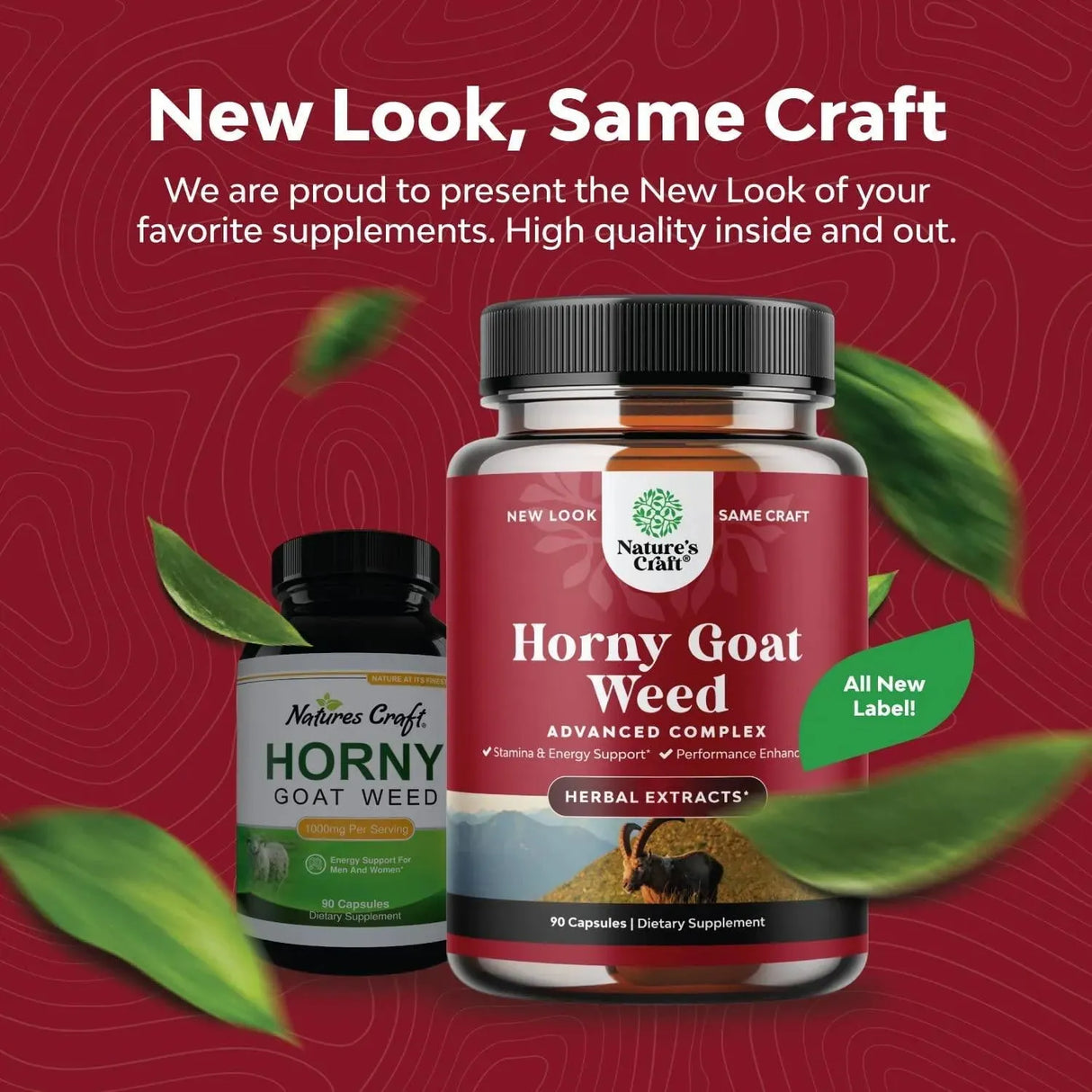 NATURES CRAFT - Natures Craft Horny Goat Weed Advanced Complex 1000Mg. 90 Capsulas - The Red Vitamin MX - Suplementos Alimenticios - {{ shop.shopifyCountryName }}