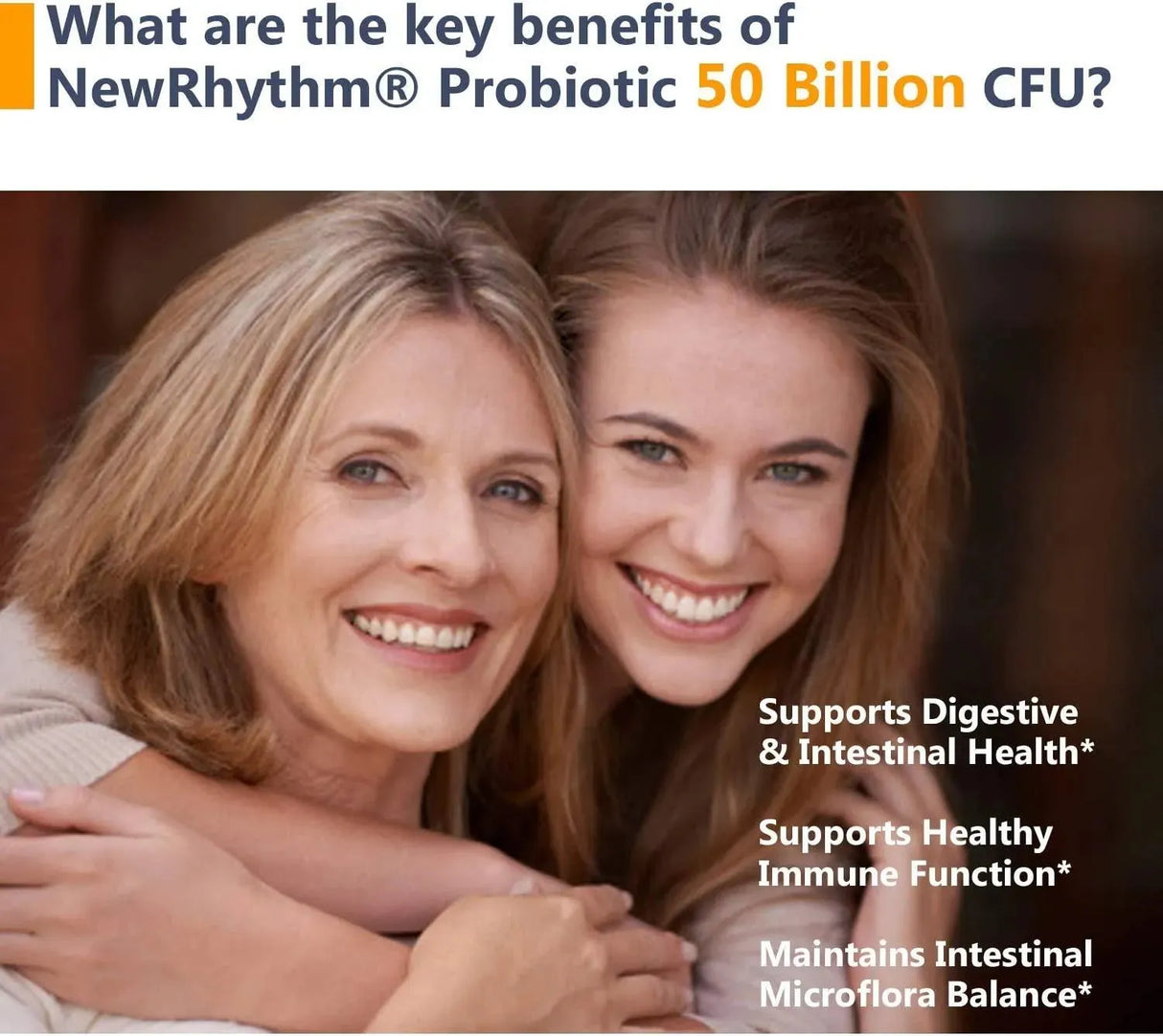 NEWRHYTHM - NewRhythm Probiotics 50 Billion CFU 20 Strains 60 Capsulas - The Red Vitamin MX - Suplementos Alimenticios - {{ shop.shopifyCountryName }}