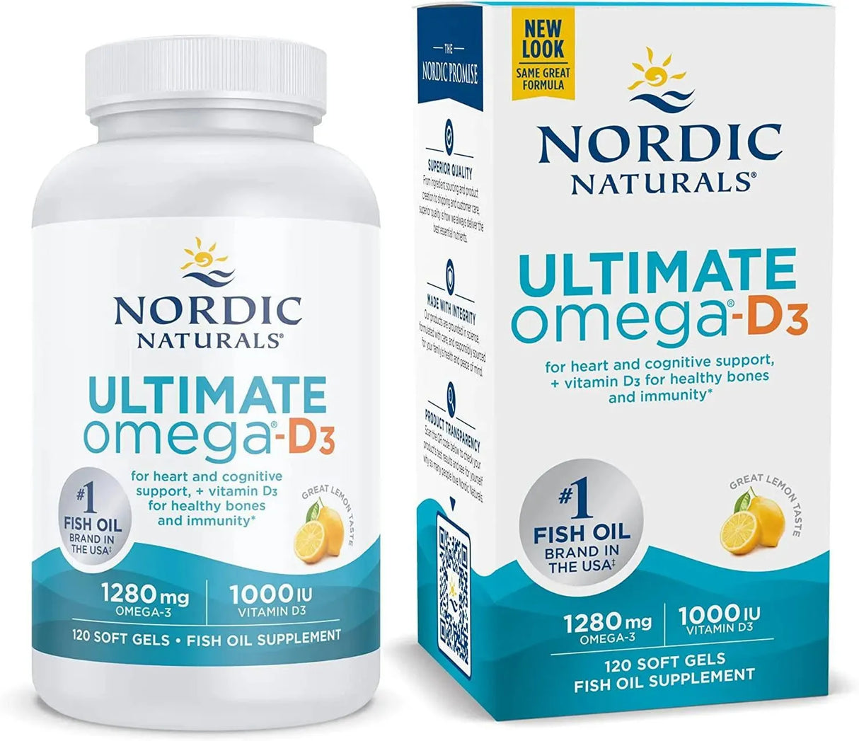 NORDIC NATURALS - Nordic Naturals Ultimate Omega-D3 120 Capsulas Blandas - The Red Vitamin MX - Suplementos Alimenticios - {{ shop.shopifyCountryName }}