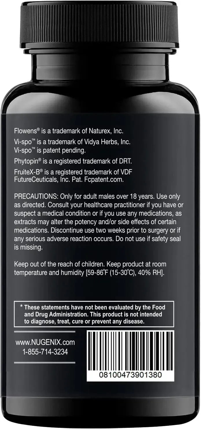 NUGENIX - Nugenix Full Potency Prostate Supplement 60 Capsulas - The Red Vitamin MX - Suplementos Alimenticios - {{ shop.shopifyCountryName }}