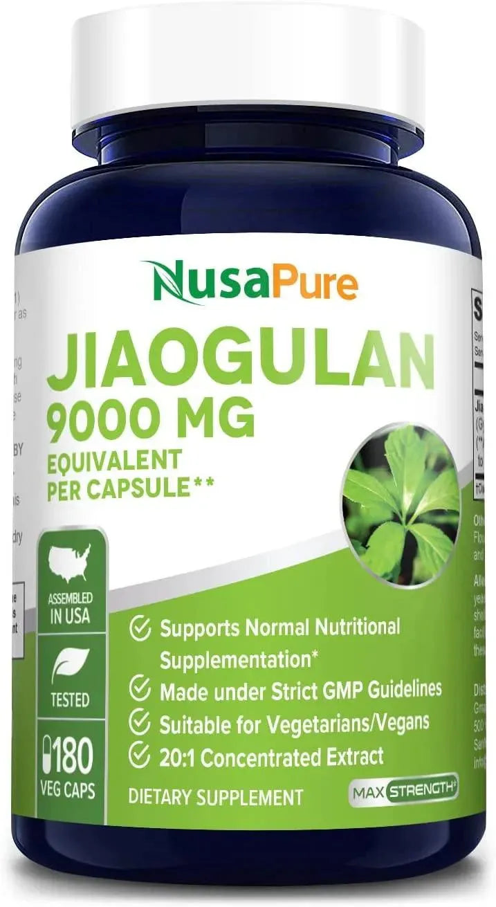 NUSAPURE - Nusapure Jiaogulan 9000Mg. 180 Capsulas - The Red Vitamin MX - Suplementos Alimenticios - {{ shop.shopifyCountryName }}