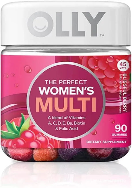 OLLY - OLLY The Perfect Womens Multivitamin 90 Gomitas Suministro 45 Dias - The Red Vitamin MX - Suplementos Alimenticios - {{ shop.shopifyCountryName }}
