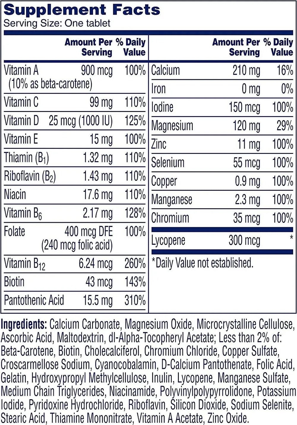 ONE A DAY - One A Day Men’s Multivitamin 200 Tabletas - The Red Vitamin MX - Suplementos Alimenticios - {{ shop.shopifyCountryName }}