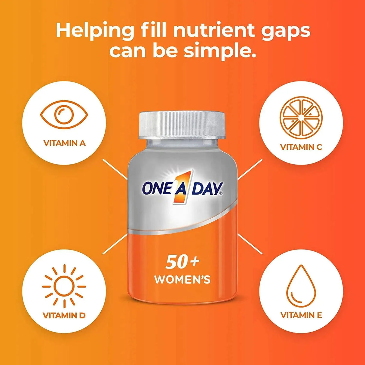 ONE A DAY - One A Day Women’s Multivitamin 200 Tabletas - The Red Vitamin MX - Suplementos Alimenticios - {{ shop.shopifyCountryName }}