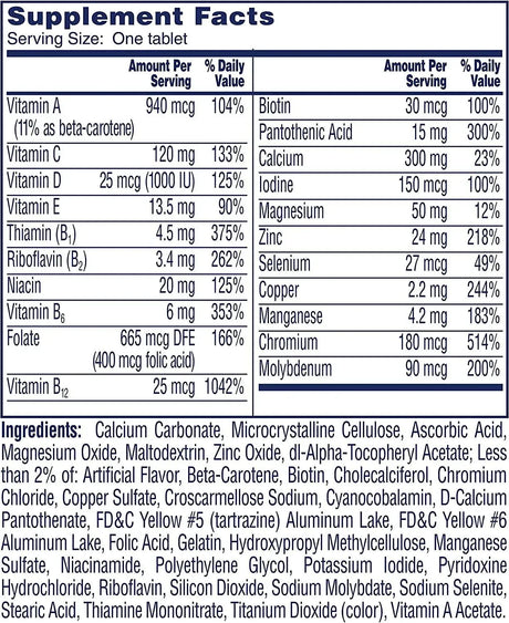ONE A DAY - One A Day Women’s Multivitamin 200 Tabletas - The Red Vitamin MX - Suplementos Alimenticios - {{ shop.shopifyCountryName }}
