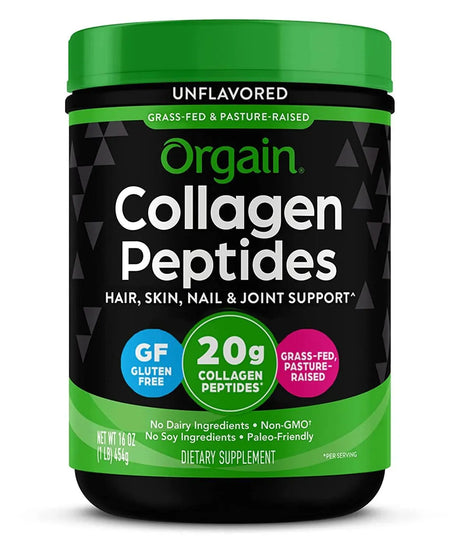 ORGAIN - Orgain Grass Fed Hydrolyzed Collagen Peptides Protein Powder 1LB. - The Red Vitamin MX - Suplementos Alimenticios - {{ shop.shopifyCountryName }}