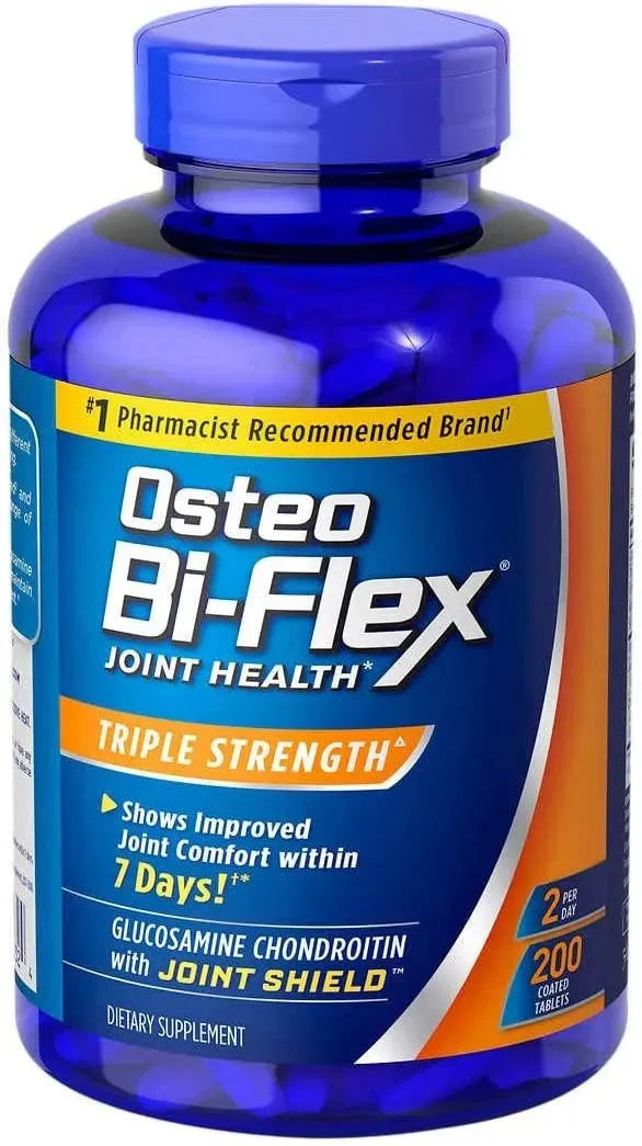 OSTEO - Osteo Bi-Flex Triple Strength 200 Tabletas - The Red Vitamin MX - Suplementos Alimenticios - {{ shop.shopifyCountryName }}