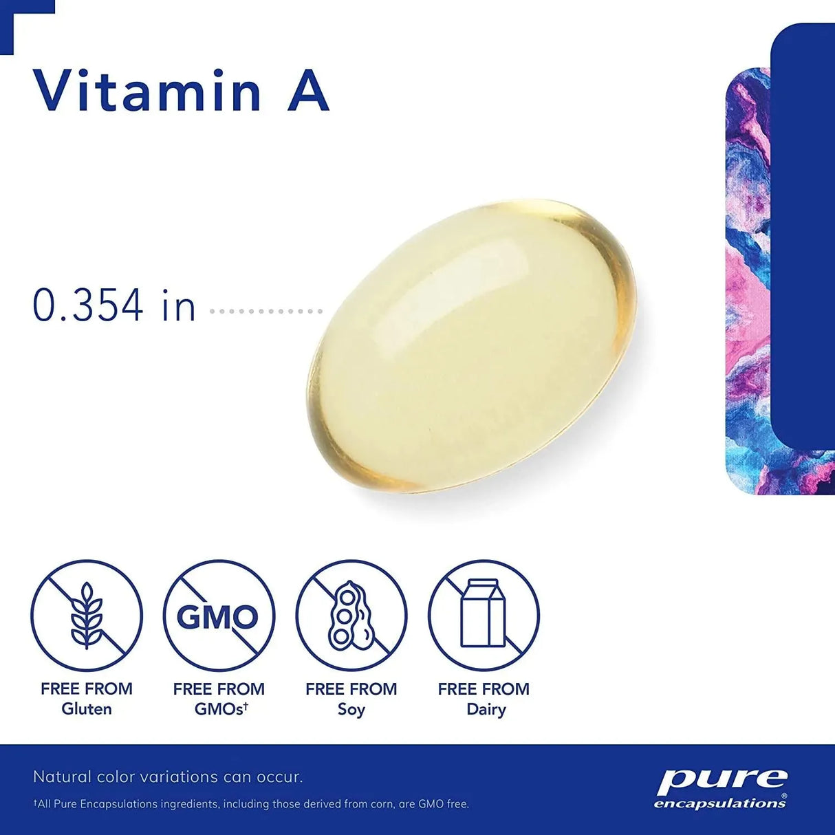 PURE ENCAPSULATIONS - Pure Encapsulations Vitamin A 10,000IU 120 Capsulas Blandas - The Red Vitamin MX - Suplementos Alimenticios - {{ shop.shopifyCountryName }}