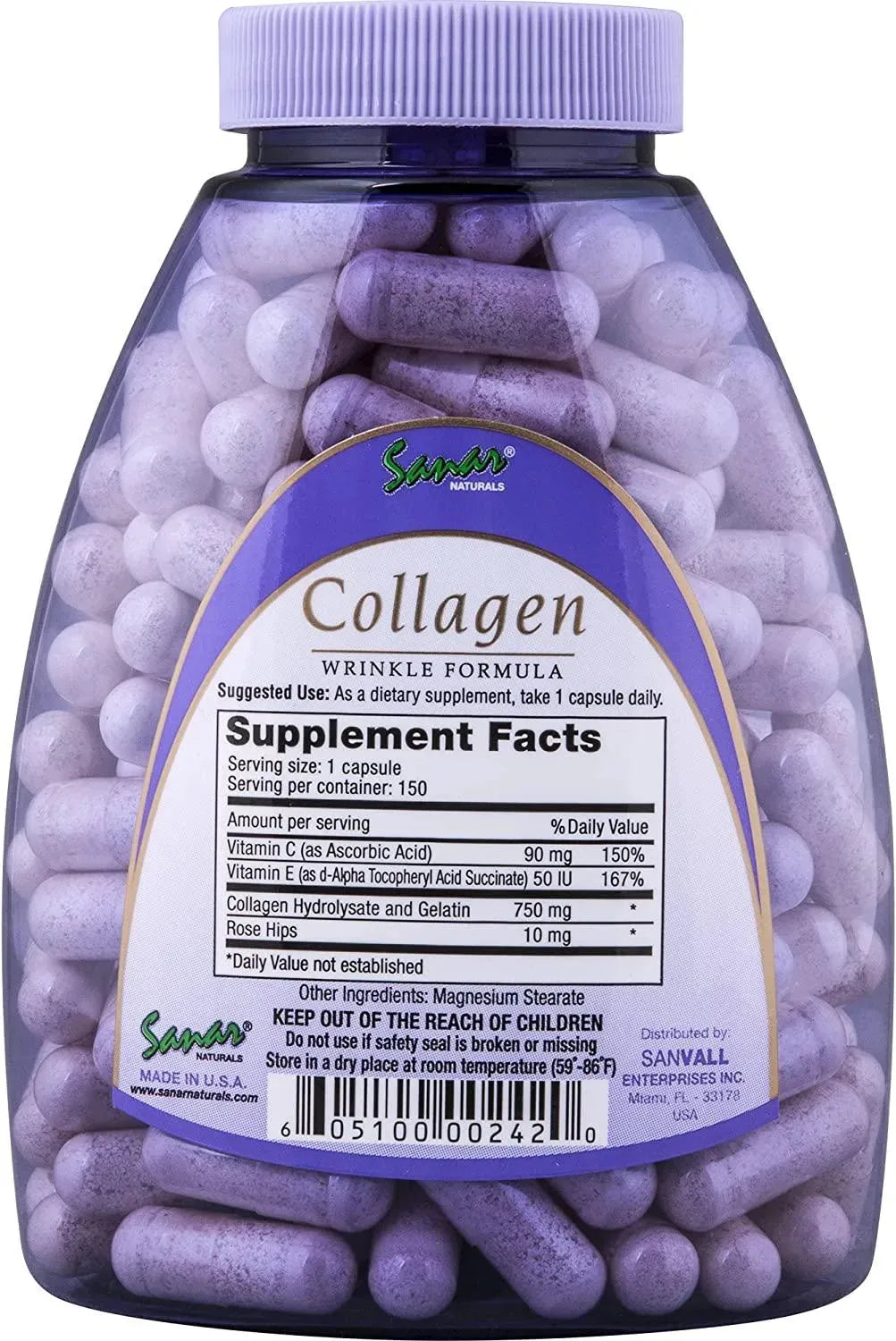 SANAR HEALTH - Sanar Health Collagen 150 Capsulas - The Red Vitamin MX - Suplementos Alimenticios - {{ shop.shopifyCountryName }}