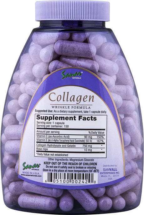 SANAR HEALTH - Sanar Health Collagen 150 Capsulas - The Red Vitamin MX - Suplementos Alimenticios - {{ shop.shopifyCountryName }}