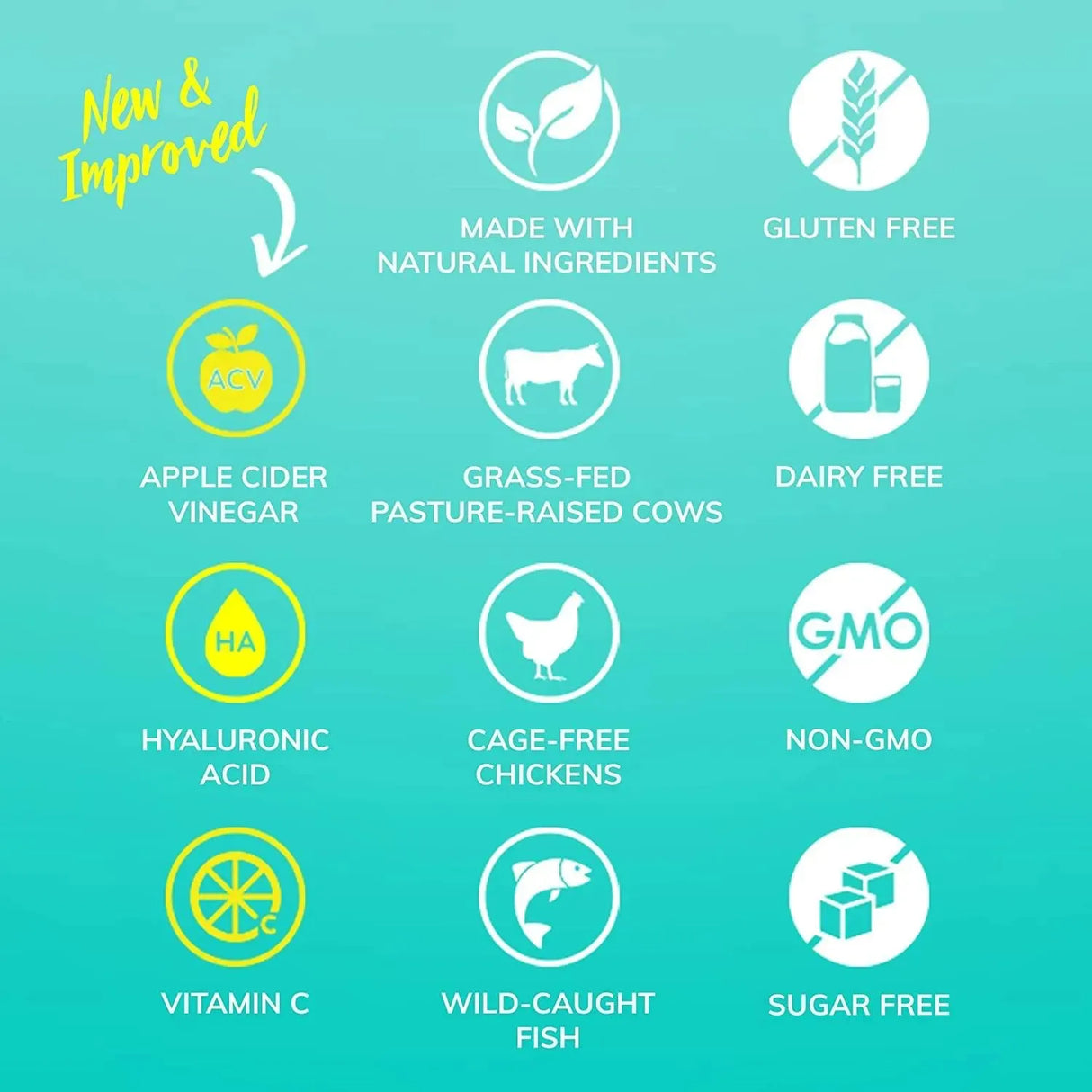 SKINNYFIT - SkinnyFit Super Youth Multi-Collagen Peptides Plus Apple Cider Vinegar, Hyaluronic Acid, & Vitamin C 15.8Oz. - The Red Vitamin MX - Suplementos Alimenticios - {{ shop.shopifyCountryName }}