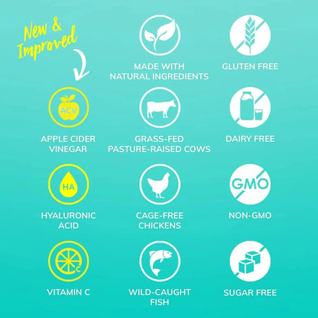 SKINNYFIT - SkinnyFit Super Youth Multi-Collagen Peptides Plus Apple Cider Vinegar, Hyaluronic Acid, & Vitamin C 15.8Oz. - The Red Vitamin MX - Suplementos Alimenticios - {{ shop.shopifyCountryName }}