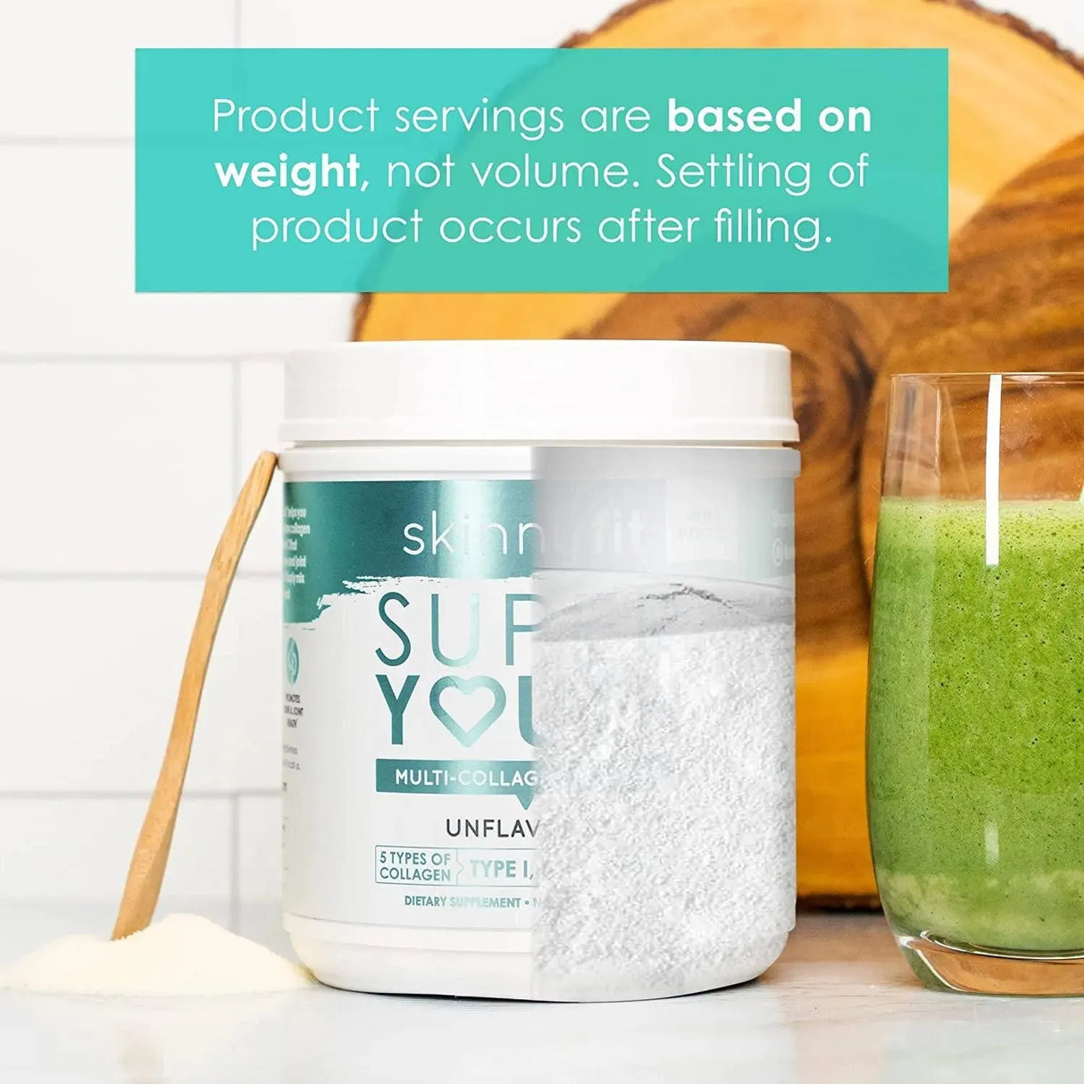 SKINNYFIT - SkinnyFit Super Youth Multi-Collagen Peptides Plus Apple Cider Vinegar, Hyaluronic Acid, & Vitamin C 15.8Oz. - The Red Vitamin MX - Suplementos Alimenticios - {{ shop.shopifyCountryName }}