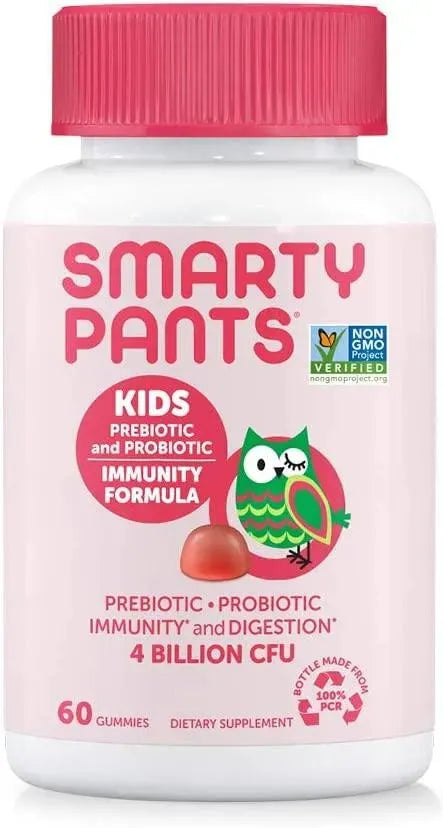 SMARTYPANTS - SmartyPants Kids Probiotic Immunity Gummies Strawberry 60 Gomitas - The Red Vitamin MX - Suplementos Alimenticios - {{ shop.shopifyCountryName }}