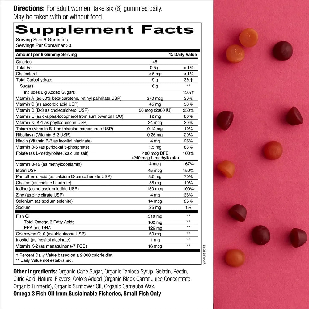 SMARTYPANTS - SmartyPants Women's Multivitamin 180 Capsulas Blandas - The Red Vitamin MX - Suplementos Alimenticios - {{ shop.shopifyCountryName }}