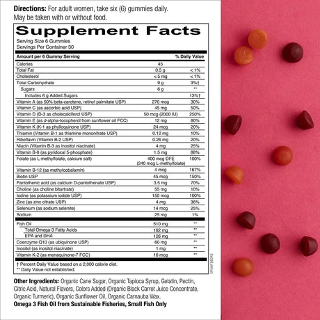 SMARTYPANTS - SmartyPants Women's Multivitamin 180 Capsulas Blandas - The Red Vitamin MX - Suplementos Alimenticios - {{ shop.shopifyCountryName }}