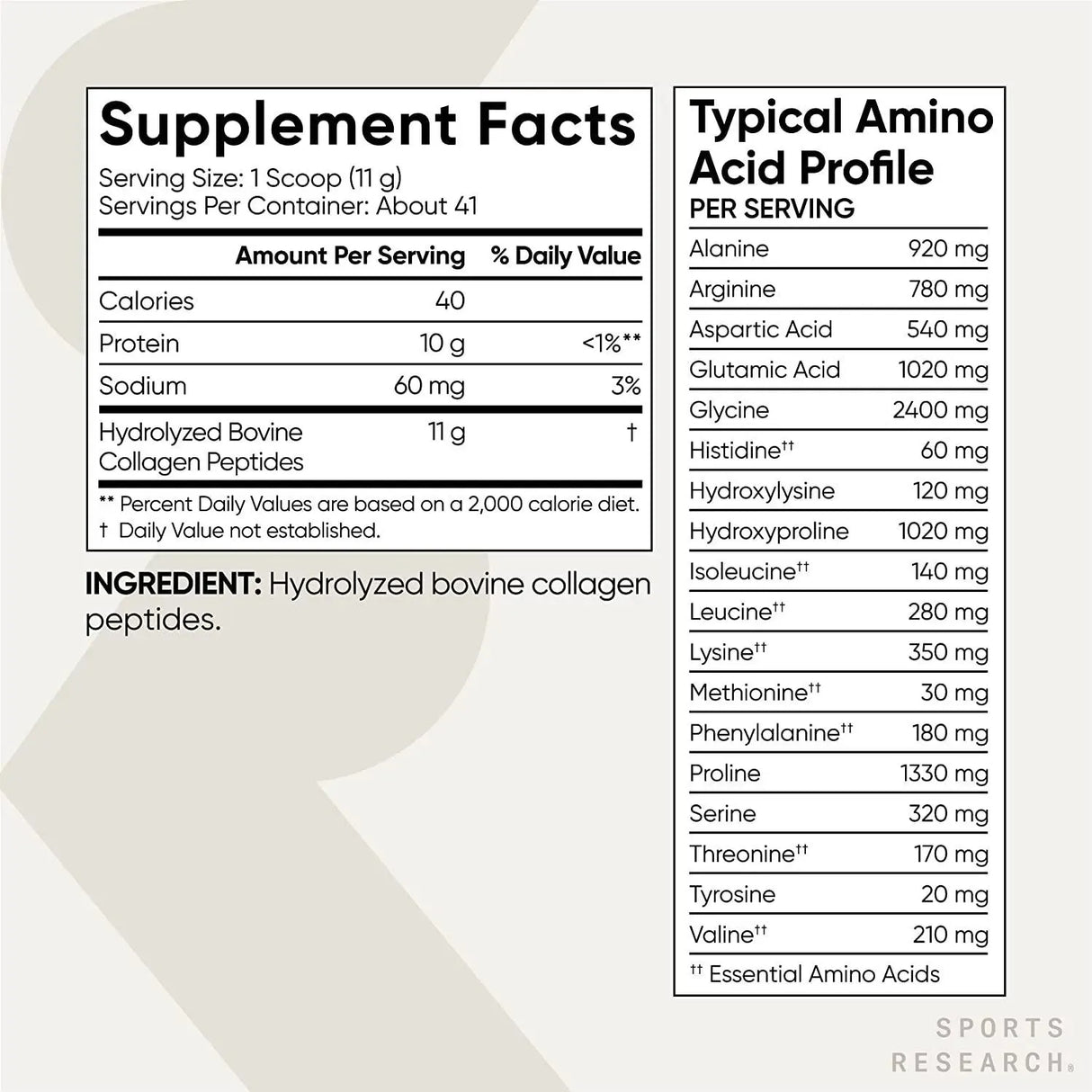 SPORTS RESEARCH - Sports Research Collagen Peptides Powder 16Oz. - The Red Vitamin MX - Suplementos Alimenticios - {{ shop.shopifyCountryName }}