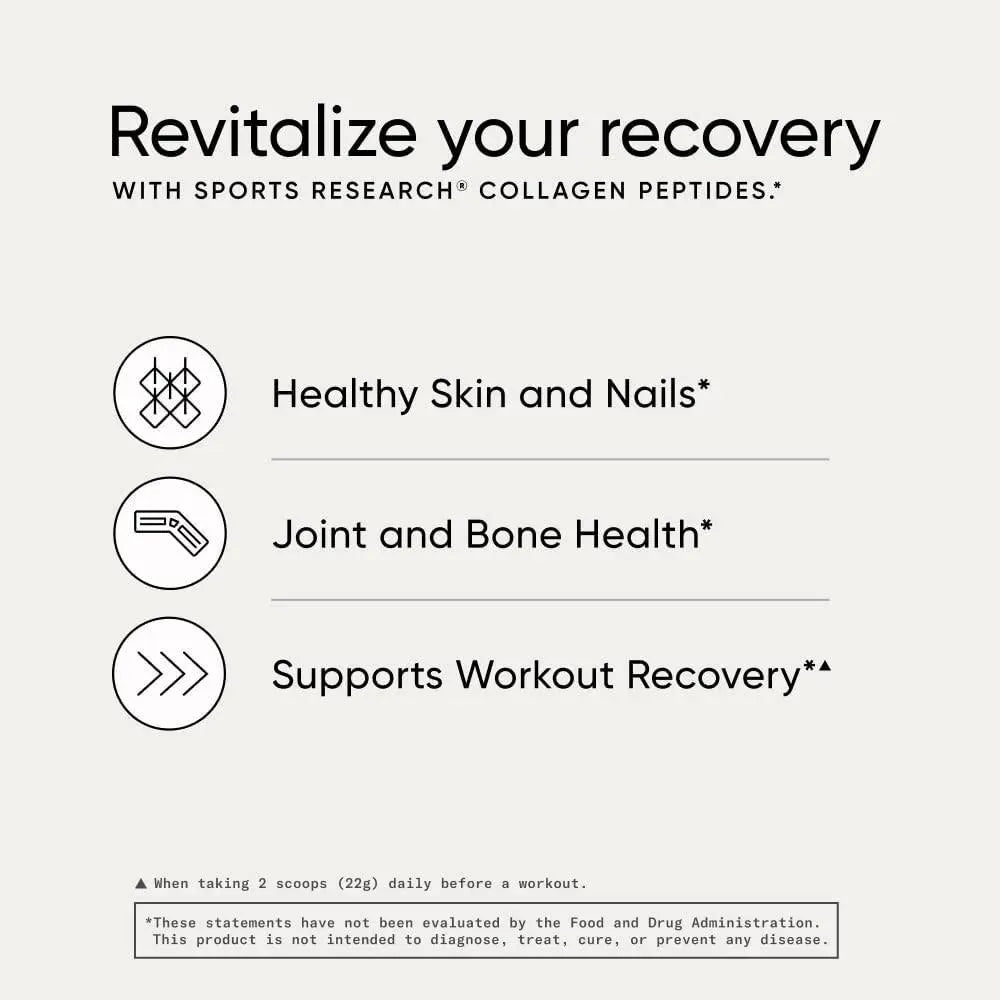 SPORTS RESEARCH - Sports Research Collagen Peptides Powder 16Oz. - The Red Vitamin MX - Suplementos Alimenticios - {{ shop.shopifyCountryName }}