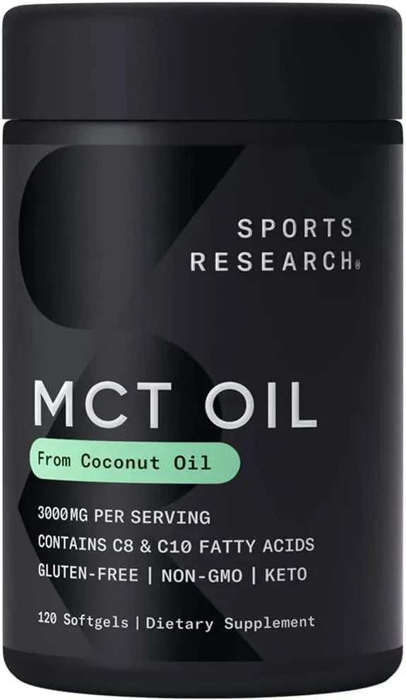 SPORTS RESEARCH - Sports Research Keto MCT Oil 120 Capsulas - The Red Vitamin MX - Suplementos Alimenticios - {{ shop.shopifyCountryName }}
