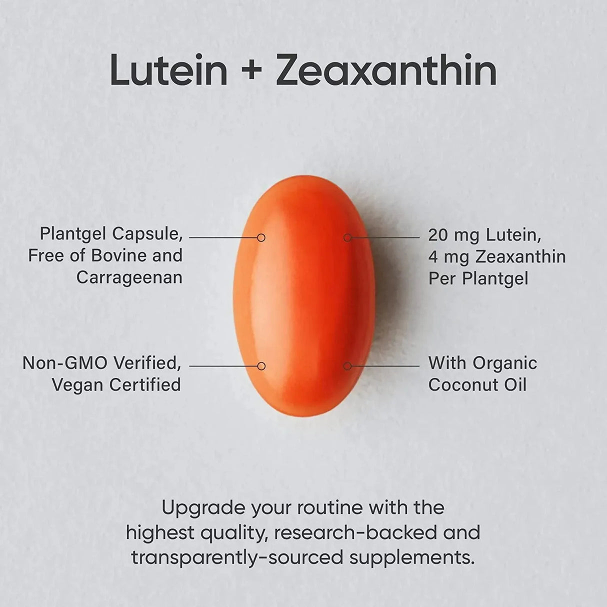 SPORTS RESEARCH - Sports Research Lutein+Zeaxanthin 20Mg. 120 Capsulas Blandas - The Red Vitamin MX - Suplementos Alimenticios - {{ shop.shopifyCountryName }}