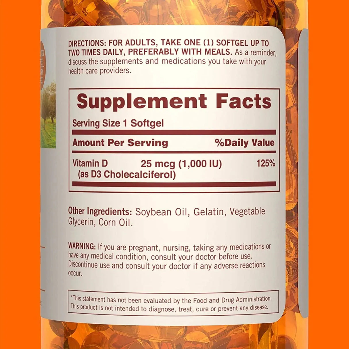 SUNDOWN - Sundown Vitamin D3 1,000IU 400 Capsulas Blandas - The Red Vitamin MX - Suplementos Alimenticios - {{ shop.shopifyCountryName }}