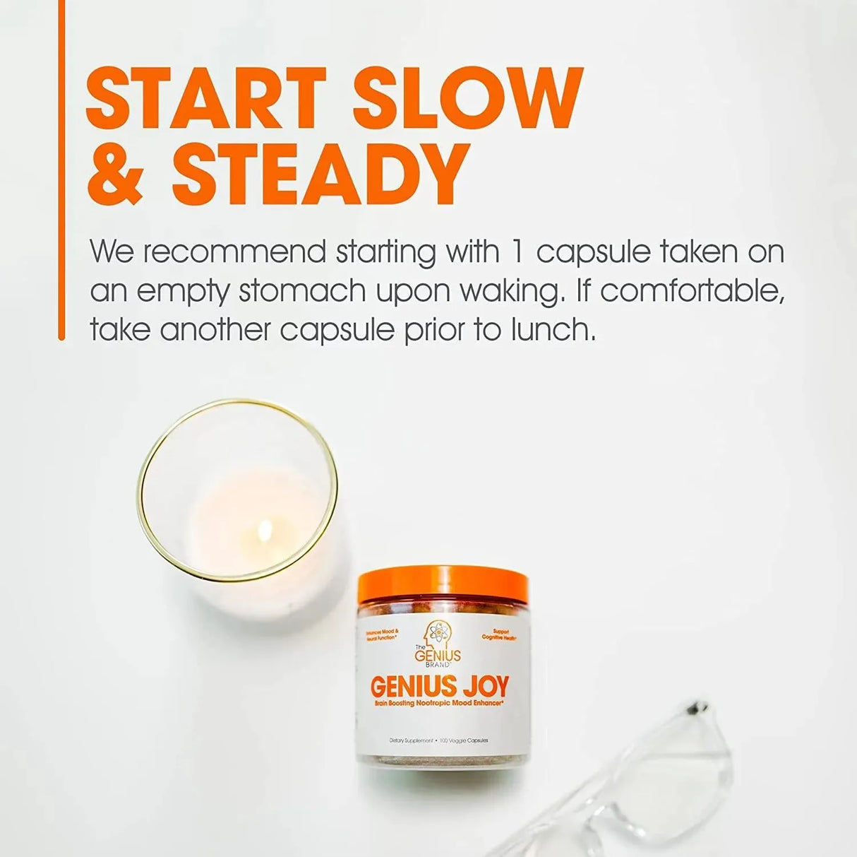 THE GENIUS BRAND - The Genius Brand Genious Joy 100 Capsulas - The Red Vitamin MX - Suplementos Alimenticios - {{ shop.shopifyCountryName }}