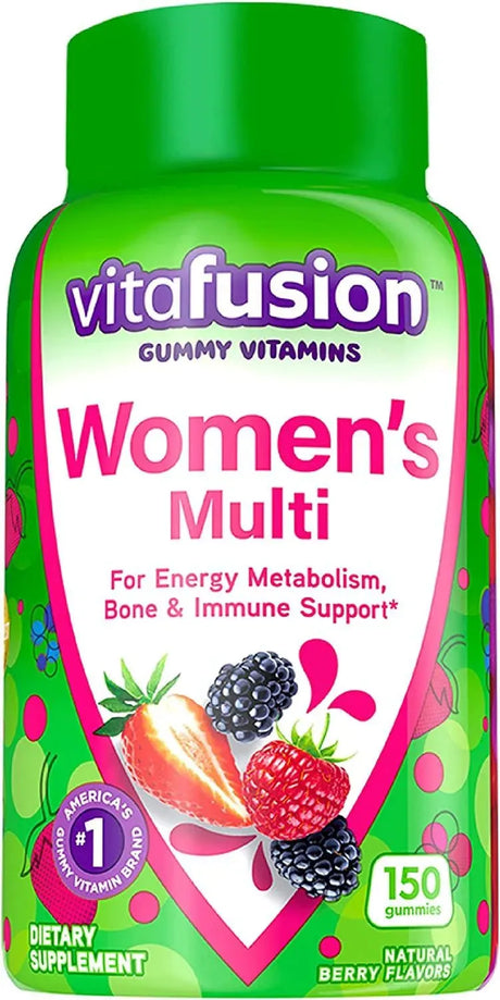 VITAFUSION - Vitafusion Women's Multivitamin Gummies 150 Gomitas - The Red Vitamin MX - Suplementos Alimenticios - {{ shop.shopifyCountryName }}