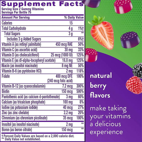 VITAFUSION - Vitafusion Women's Multivitamin Gummies 150 Gomitas - The Red Vitamin MX - Suplementos Alimenticios - {{ shop.shopifyCountryName }}